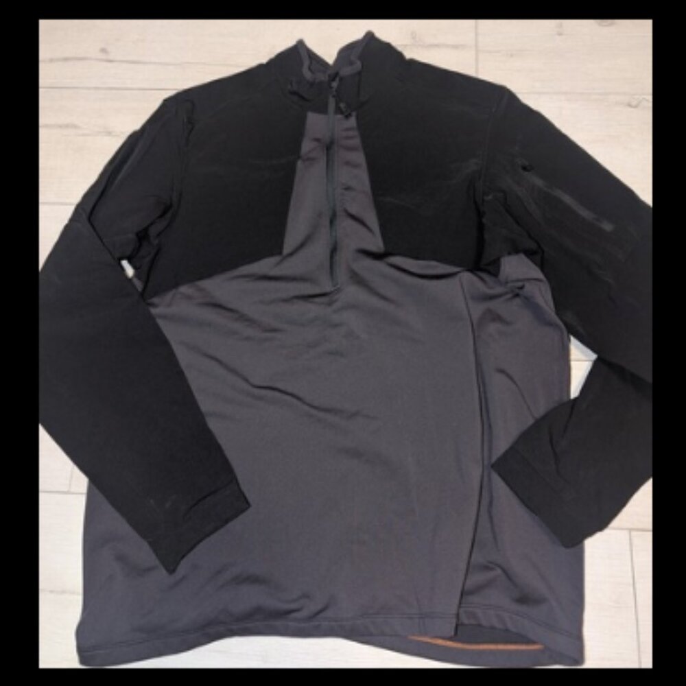 5.11 Tactical Series Mens Sz L black RN 109614 Fleece Pullover Warm Winter Shirt